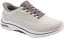 Skechers Heren Go Walk Arch Fit 2.0 Percy Lage Sneakers - Beige - Maat 41