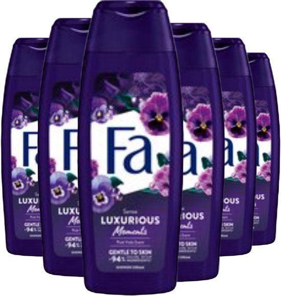 Fa Luxurious Moments Shower Gel 6 x 250ml - Value Pack