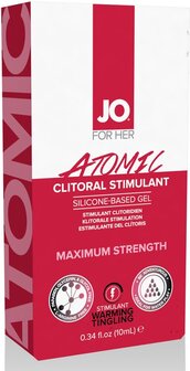 System JO Clitoral Gel Atomic 10 ml - Stimulerende gel voor vrouwen