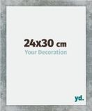 Your Decoration - Cadre photo 24x30 cm - MDF - Fer brossé - Mura