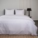 Superieur Dekbedovertrek Twin Face - Wit - 100% Katoen - 260x200/220cm