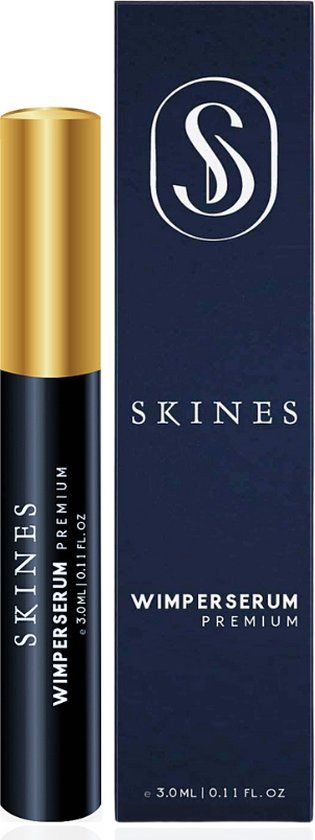 Skines® Wimperserum Premium - Eyelash Serum - 3ML - Stimuleert Wimper Groei - Dermatologisch Getest