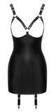 ZADO LE Jurk CL XL Zwart Leer Polyester Elastaan