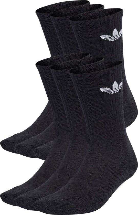Adidas Trefoil Crew Cushioned Sokken (6-pack)