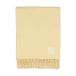 Scandi Living Plaid en coton Loom 125x170 cm Buttercream