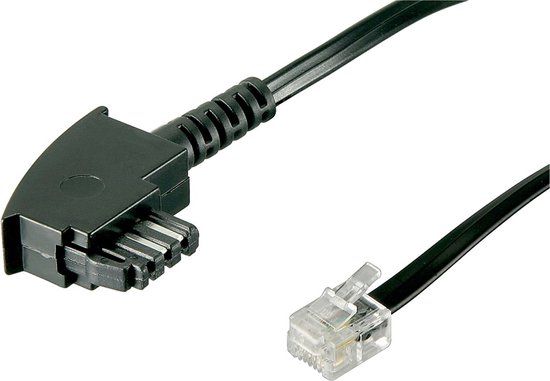 Goobay TAE-F Cable (International Pinout) 4-Pin 6 m