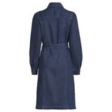 Ruby Ruby denim jurk met ceintuur dark blue