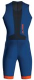 Arena Triathlon Pak Met Rugrits ST 2.0 Mannen XS Koninklijk/Oranje