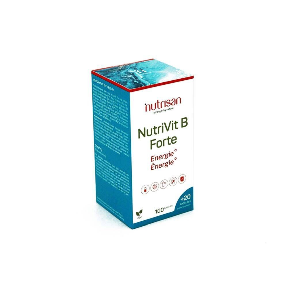Nutrisan Nutrisan Nutrivit B Forte 100 + 20 Capsules Gratis 100+20 capsules