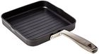 IBILI Grillpan Titan, 23 cm, gegoten aluminium, antiaanbaklaag, geschikt voor inductie