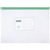Donau A5 Documentenhoes met Rits - Transparant PVC