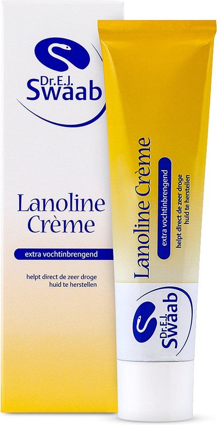 Dr Swaab Lanoline Crème - Tepel creme Droge huid - 30 gram