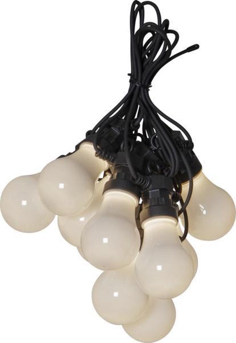 RTM Lighting Prikkabel 405cm met 10 lampjes - Warm Wit - Tuinverlichting