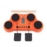 Gear4music VISIONPAD-6 Pad de batterie électronique, Orange