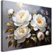 Tableau Fleurs De Pivoines Blanches Plantes, 60x40