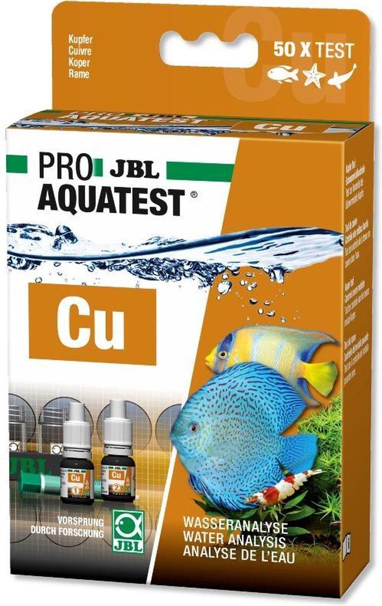 JBL Cu Koper Test-Set Sneltest water test