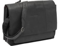 New Looxs Fellini leren laptop fietstas - 18 liter - zwart