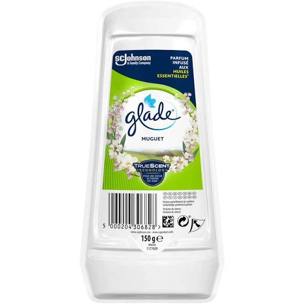 Glade Gel Muguet Lelietjes van Dalen Luchtverfrisser 8 x 150G