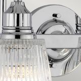 Quintiesse LED Badkamerarmatuur Addison | 3W 3000K 300Lm 830 | IP44 | Dimbaar | Polished Chrome