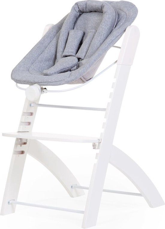 Childhome Evosit Newborn Zitje - Jersey - Wit