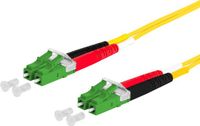 METZ CONNECT 151P1JAJA50E Glasvezel Optische vezel Aansluitkabel 5.00 m Geel [2x LC-stekker - 2x LC-stekker] 9/125 µ