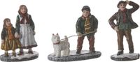 Luville - Village people set - Kersthuisjes & Kerstdorpen