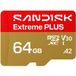 SanDisk Extreme Plus microSDXC 64 Go UHS-I