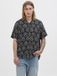JACK&JONES JORHYDRA NOTO SHIRT SS LN Heren Zwart L