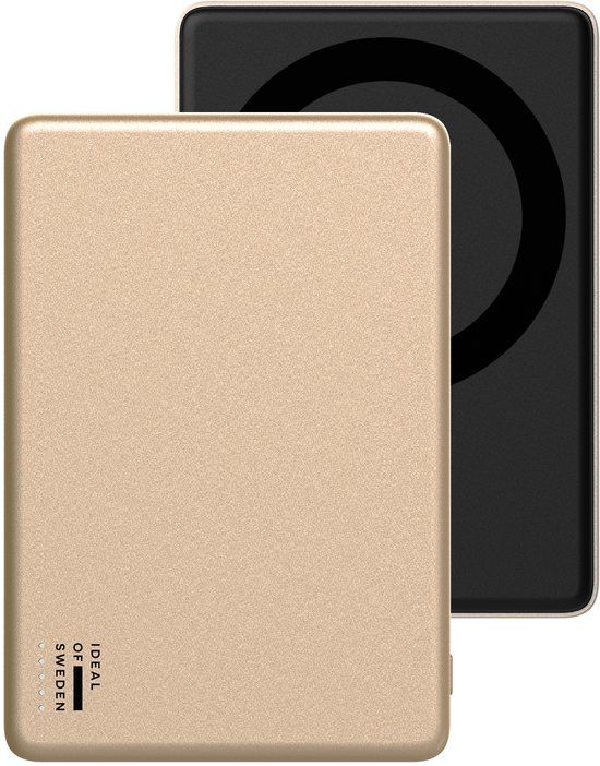 iDeal of Sweden Slanke Powerbank MagSafe 5000 mAh Goud