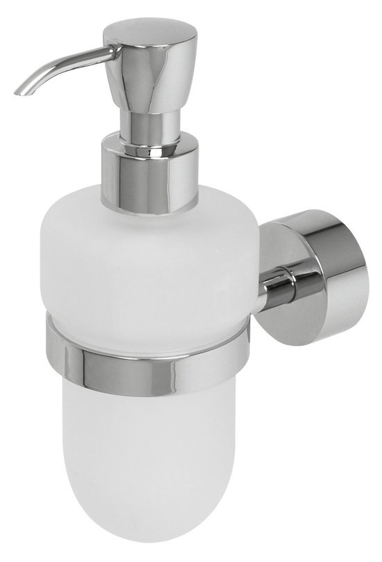 Plieger Murcia zeepdispenser matglas inox 4784158