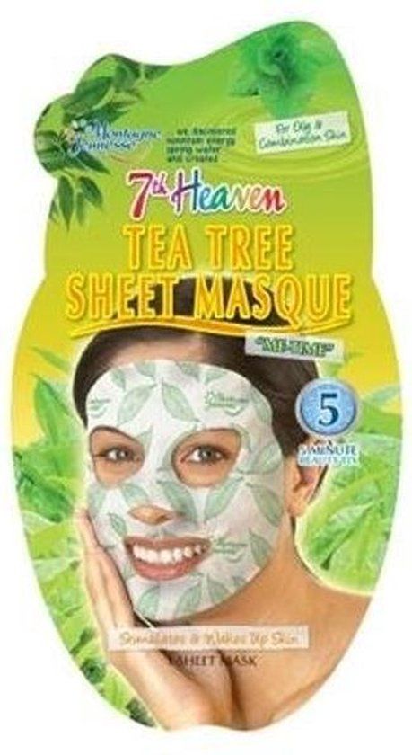 Montagne Jeunesse Tea Tree Face Spa - Gezichtsmasker - 35 ml