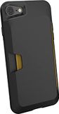 Silk Apple iPhone 6S/6 Plus Wallet Case - Q Credit card zak [Slanke beschermende tas met kickstand | Grip Cover], iPhone 7/8., zwart