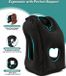 Unyqoos Coussin de voyage gonflable Noir