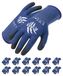 G-REX F18 Montagehandschoenen Maat 09 Blauw (12 paar)