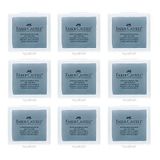 FABER-CASTELL Kneedgum Art Eraser grijs, 9 stuks