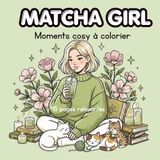 Livre Matcha Coloring Book for Adults