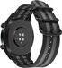 Strap-it Bracelet intelligent en nylon - Convient pour Honor Magic Watch 2 - Noir/Gris