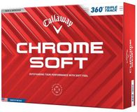 Callaway Chrome Soft Triple Track 360 Golfballen 2026 - Wit - 12 Stuks