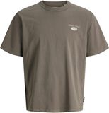 Jack & Jones T-shirt Jjedover Graphic Tee Ss Crew Neck S 12288005 Falcon Mannen Maat - XL