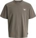 Jack & Jones T-shirt Jjedover Graphic Tee Ss Crew Neck S 12288005 Falcon Mannen Maat - XL