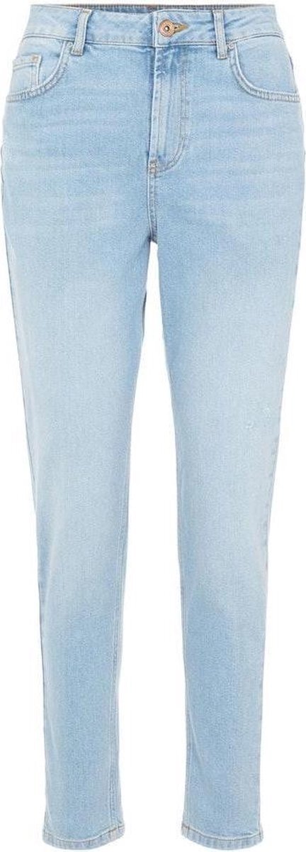 Pieces PCLEAH MOM HW ANK LB160-BA/NOOS BC Dames Jeans - Maat M