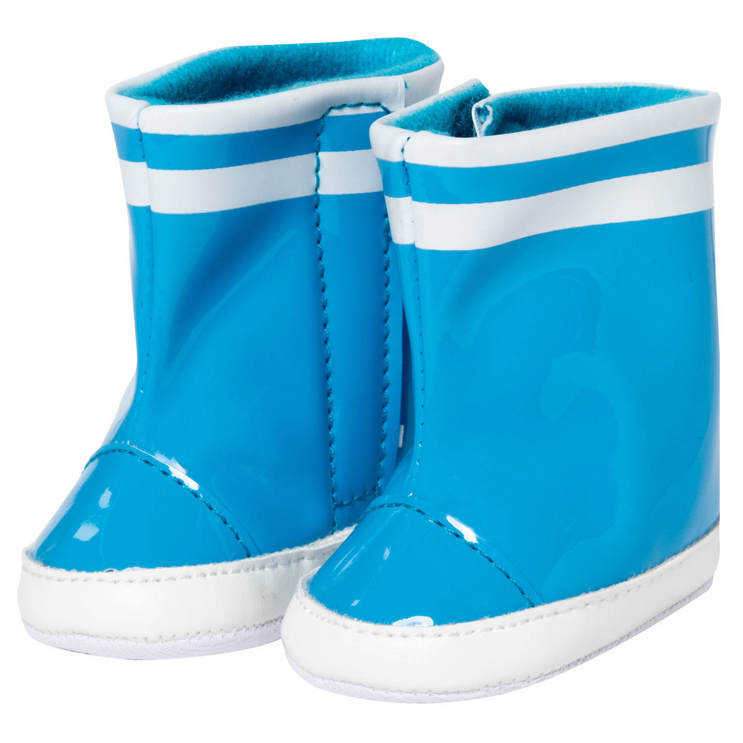 Heless Poppenlaarzen Junior 30-34 Rubber Blauw/wit