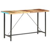 Prolenta Maison Exclusive - Bartafel, 180 x 70 x 107 cm, gemaakt van gerecycled massief hout