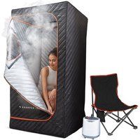 Sharper Image Draagbare sauna Zwart