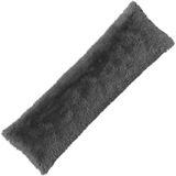 vidaXL - Kussensloop - HEERLEN - Lichtgrijs - 40 x 145 cm - PV Fleece