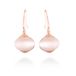 Jelani Boucles d'oreilles plaqué or rose 18 carats œil de chat