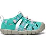 Keen Seacamp Ii Cnx Child Sandalen Groen,Blauw EU 31 Meisje