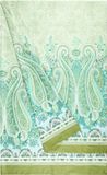 Bassetti MERGELLINA Foulard van 100% katoen in de kleur groen V1, afmetingen: 350x270 cm - 9328423