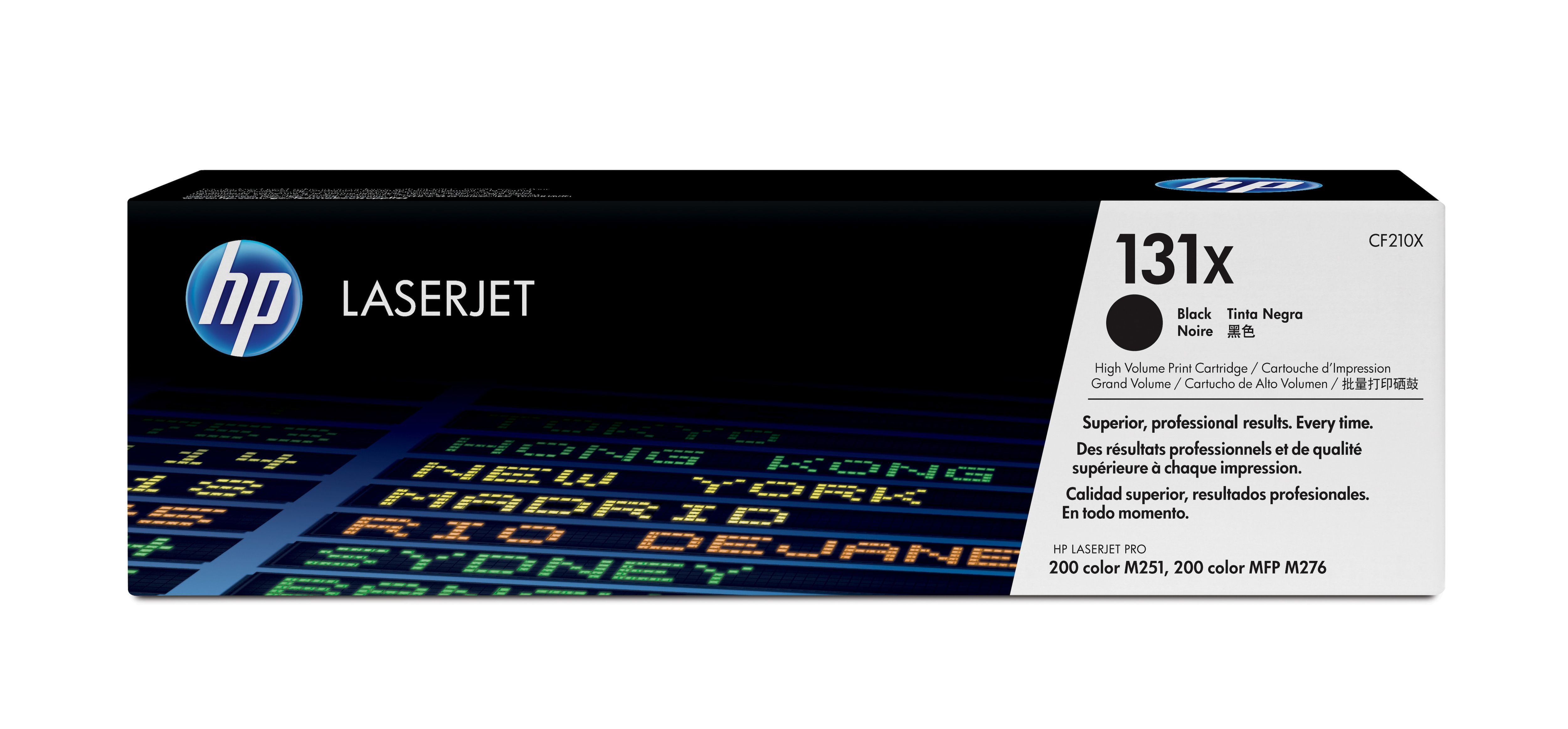 HP 131X High Capacity Black Toner Cartridge - Original