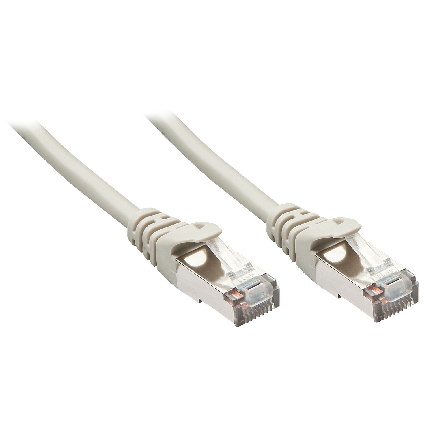 Lindy 48390 - Netwerkkabel - Cat5e - F/UTP - 0.5m - Grijs